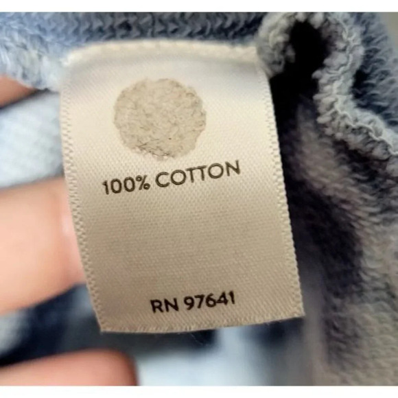 Pure Jill Sweatshirt Large Tie-Dye Blue Breathable Casual Comfort Pullover Boho - Picture 11 of 13